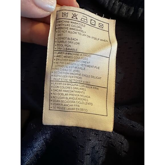 Nike Men's M Blue Athletic‎ Training Shorts Mesh Breathable Elastic Drawstring - Picture 4 of 5